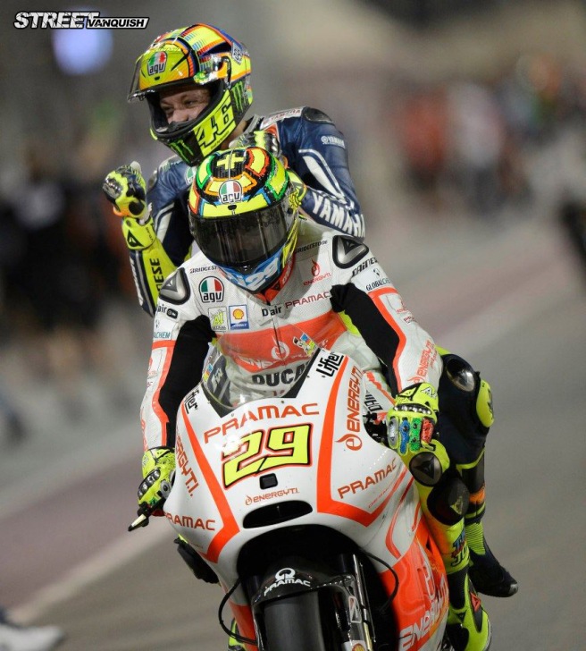 rossi out ouf fuel 2013